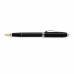 Cross Townsend Black Laquer Ball Pen w/ Rhd.Appnmt.